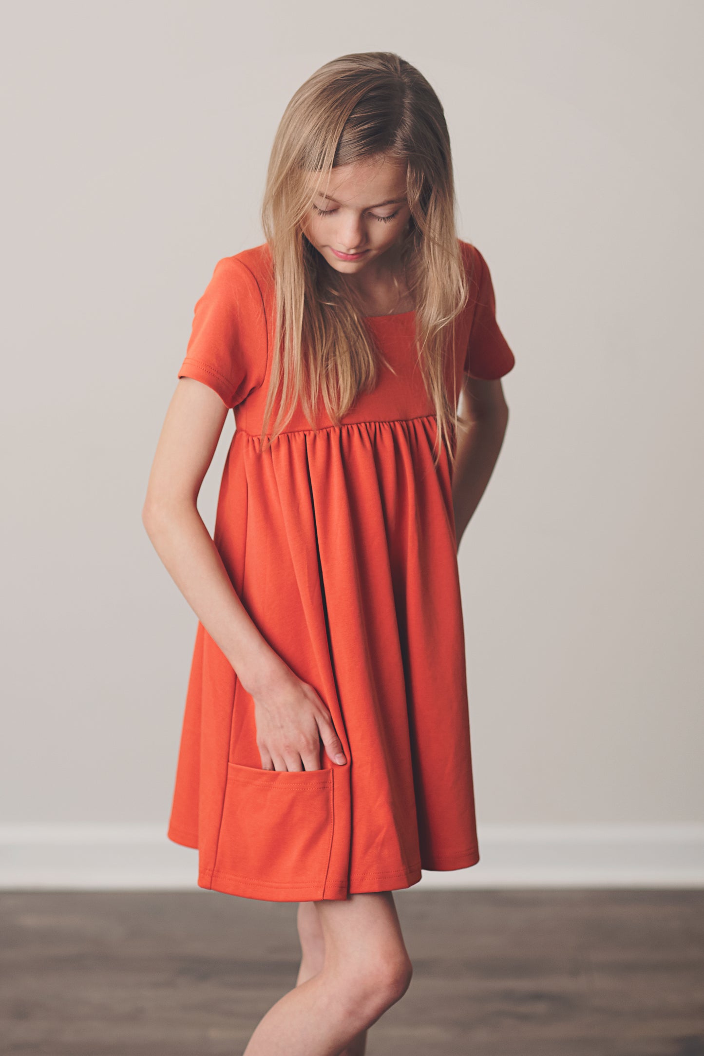 Oh, the Pumpkin Pocket Dress